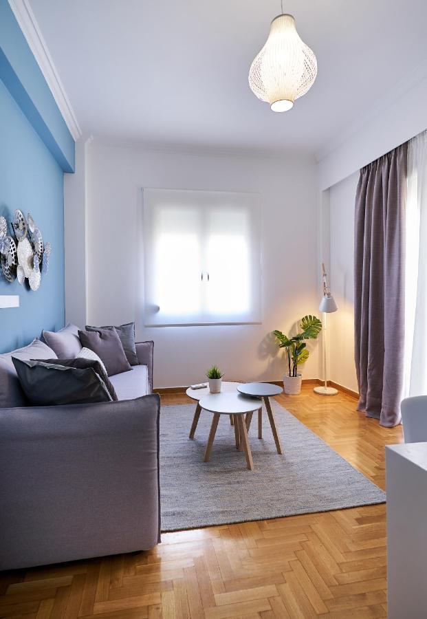 “Blue Oasis” In The Heart Of Koukaki! Leilighet Athen Eksteriør bilde